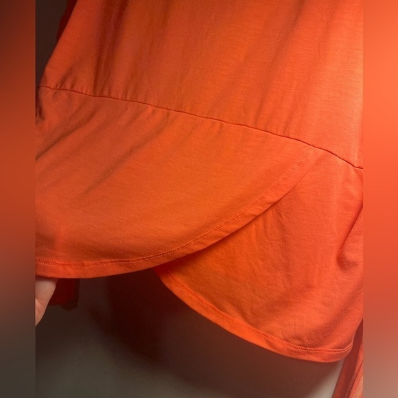 Athleta Studio Crop Top, Orange/Red excellent used condition - Picture 4 of 6